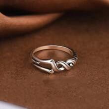 Anime Spear Of Longinus Ring Vintage Unisex Adjustable Opening Cosplay Rings Party Jewelry Accessories Gifts - 01 - 查看 1