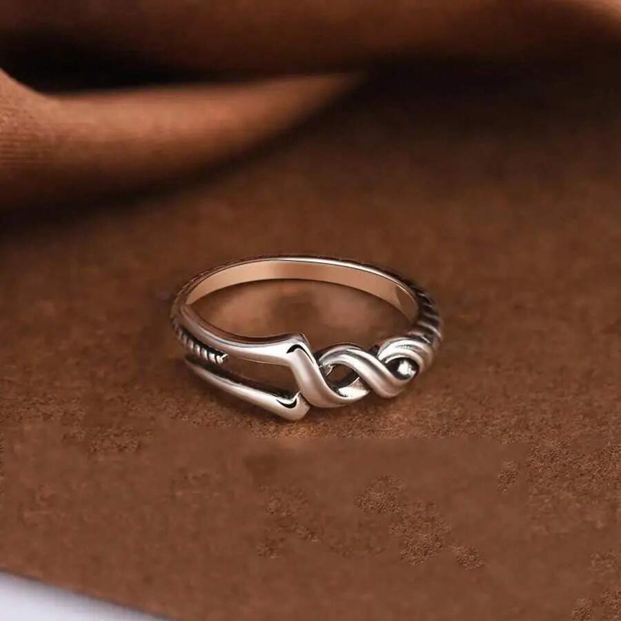 Anime Spear Of Longinus Ring Vintage Unisex Adjustable Opening Cosplay Rings Party Jewelry Accessories Gifts - 01 - 查看 1