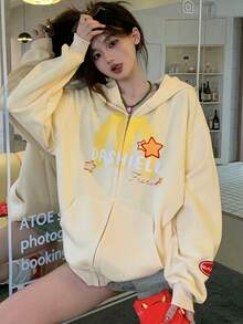 Women Sweatshirts & Hoodies - Apricot - View 2