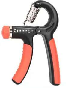 Adjustable Finger Muscle Wrist Strength Rehabilitation Grip Trainer For Fitness - Black and Red - View 6