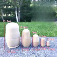 DIY木制套娃（5层手绘） - 学生及活动木制工艺装饰品 - 彩色 - 查看 7