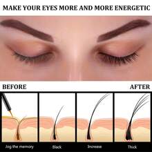 Máscara de pestañas  de efecto alargador y sin grumos - Fórmula natural, radiante y nutritiva para pestañas y cejas de un negro intenso y curvadas. - por defecto - Ver 3