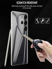 2 PCS Soft TPU Back Films Compatible With Samsung Galaxy S26 Ultra S25 Edge S25 S24 S23 S22 Ultra Plus FE HD Full Coverage Back Side Hydrogel Film Screen Protectors - 2 Pieces - View 6