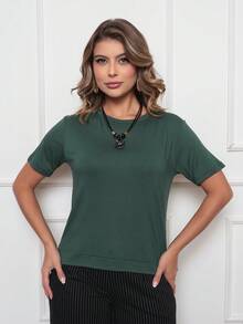 DELLAMARCA Women T-Shirts - Dark Green - View 10