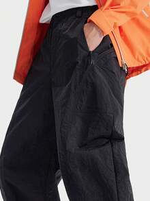 Men's Outdoor Casual Pants, Versatile, Water-Repellent, Slimming Work Pants For Spring And Summer - Phantom Black - View 4