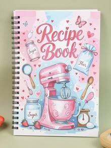 1 Blank Personal Recipe Notebook, Suitable As A Gift For Mothers, Grandmothers, And Cooking Enthusiasts, 4 Different Cover Designs Available - Rectangle - View 9