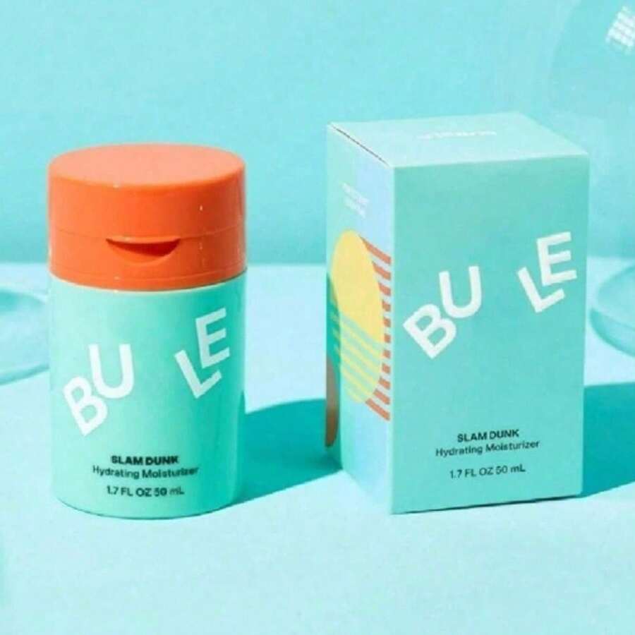 Hydrating Face Moisturizer - Lightweight Face Lotion With Vitamin E + Aloe Vera - Daily Facial Moisturizer For Normal + Dry Skin - Skin Care With Blue Light Protection - Hyaluronic Acid - 查看 1