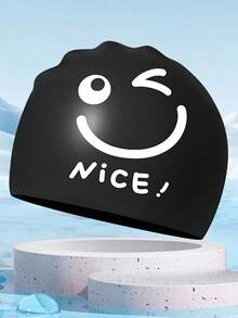 1. Mũ bơi in họa tiết thời trang, chất liệu silicon, chống thấm nước, mềm mại và thoải mái, thích hợp cho bơi lội, công viên nước và các hoạt động dưới nước khác. - Nhiều màu - Xem 13