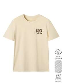 Women's Loose-Fitting Beach Granny Style T-Shirt With Sea Turtle Graphic, Breathable Cotton, Crew Neck, Short Sleeves, White Beach Style LODA - 白色 - 查看 3