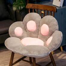 Cat Paw Shaped Cushion, Semi-Enclosed Cushion, All-In-One Slouchy Sofa Office Chair Pad For Students - 1PC - View 8