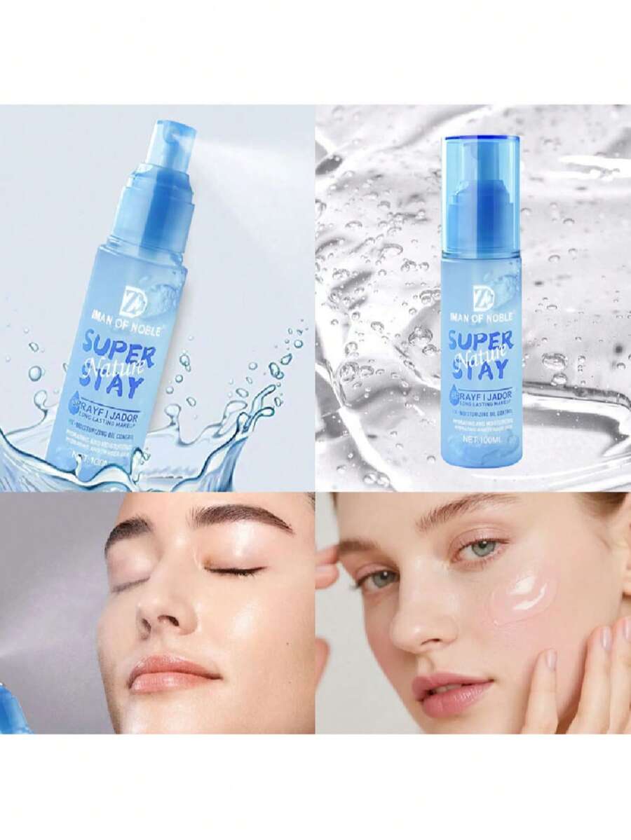 1瓶保湿定妆喷雾 | 超细水雾，乳液质地，瞬间清新保湿 | 持久定妆 + 控油，二合一护理 | 令肌肤柔软水润，日常必备 - 噴霧 - 查看 1