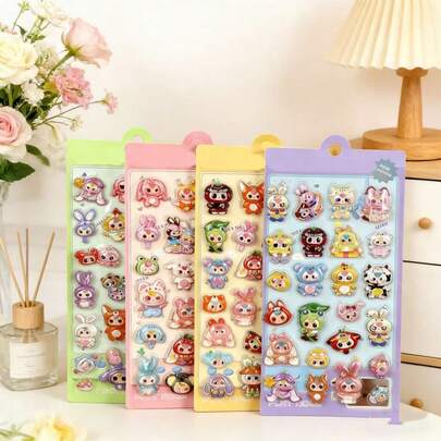 Cute Hollow Doll High-Quality Reward Phone Case Sticker