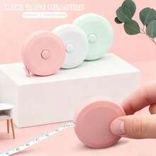 2026 Bestseller 1 Compact Retractable 5-Foot / 1.5-Meter Tape Measure - Made Of Plastic, Suitable For Daily Office Use, Specially Designed For Students And Artists, Perfect For Measurement, Sewing And Travel In Projects. - Tape Measure - View 5