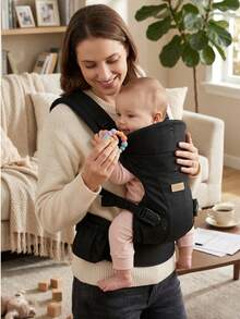 Baby Carrier, From Newborn To Toddler, Toddler Carrier, Suitable For All Seasons And All Position Baby Waist Carrier, Baby Waist Strap Privacy Protection, Baby And Toddler, Ergonomic Baby Carrier, Suitable For Newborns To Toddlers - Comfortable And Lightweight, With Hip Protection And Healthy Design, Baby Back Strap, Adjustable And Detachable Baby All Seasons, Suitable For Shopping And Travel Hip Seats, Breastfeeding Baby Hip Carrier, Travel Essentials, Newborn Essentials, Male Baby, Mother And Me, Female Baby Products, Baby Products, Male Baby Products, Summer, Female Baby, Male Baby, Newborn, Newborn Baby Girl, Travel Essentials - màu đen - Xem 11