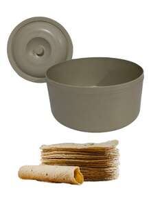 Tortilleros Economico De Plástico Para 1kg De Tortillas - Café integral - Ver 1