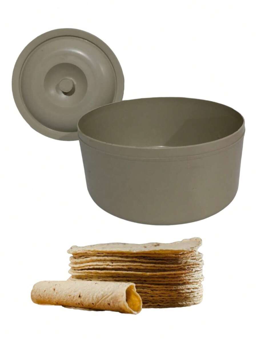 Tortilleros Economico De Plástico Para 1kg De Tortillas - Café integral - Ver 1