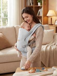Baby Carrier, From Newborn To Toddler, Toddler Carrier, Suitable For All Seasons And All Position Baby Waist Carrier, Baby Waist Strap Privacy Protection, Baby And Toddler, Ergonomic Baby Carrier, Suitable For Newborns To Toddlers - Comfortable And Lightweight, With Hip Protection And Healthy Design, Baby Back Strap, Adjustable And Detachable Baby All Seasons, Suitable For Shopping And Travel Hip Seats, Breastfeeding Baby Hip Carrier, Travel Essentials, Newborn Essentials, Male Baby, Mother And Me, Female Baby Products, Baby Products, Male Baby Products, Summer, Female Baby, Male Baby, Newborn, Newborn Baby Girl, Travel Essentials - Màu Xám nhạt - Xem 10