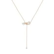 Swarovski Lifelong Bow Women's Necklace 5447082 - 白色5447082 - 查看 9