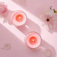 畅销粉色香氛蜡烛礼盒套装，浪漫情人节/生日礼物，送给女友/闺蜜，优质大豆蜡烛，室内无烟蜡烛装饰，舒缓香氛，家居装饰 - 多樣化香型 - 查看 2