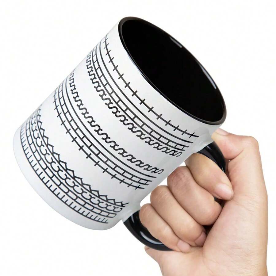Funny Cuss Hidden Message Coffee Mug Unique Gift For Work Bestie Women Men Boss Coworkers Colleague Friend Retirement Christmas Gifts Stylish Drinkware - màu đen - Xem 1