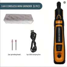 700mAh Cordless Rotary Tool | 3.7V, 3-Speed Adjustable Up To 15000 RPM, Precision Engraving Machine, Suitable For Metal, Glass, Plastic, Multifunctional Polishing And Drilling Set, Ideal Gift For Enthusiasts And Home Decoration Projects, Rechargeable Lithium Battery - 16件套 - 查看 2