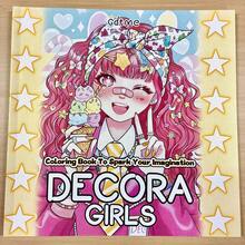 GDTME Cute High School Girl Painting Notebook, 9 Pages, Pink, "Heartbeat!" Cute! High School Girl's Daily Life Cute Manga Style, Anime Girl Illustrations (24 Pages), Perfect Birthday Gift, Christmas Gift, Girl Gift, Otaku Girl Gift, Valentine's Day And Women's Day Gift, Back To School Gift, Coloring Book, Art Supplies, Stationery - Kawaii Girl9 - View 22
