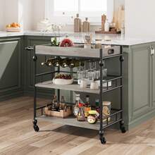 Food Service Carts & Trolleys - Grey - View 8