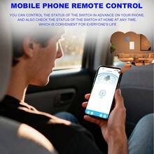 EU Standard No Neutral/Zero-Fire Wire Universal WiFi Smart Wall Light Switch 2.5D Plastic Frame Design 1/2/3/4 Gang Options Compatible With Alexa Voice Control APP Remote Timer & Countdown Touch Backlight No Rewiring Needed LED/Incandescent Compatible 10-400W Per Gang Flame Retardant PC+Glass Panel Device Sharing - Multicolor - View 6