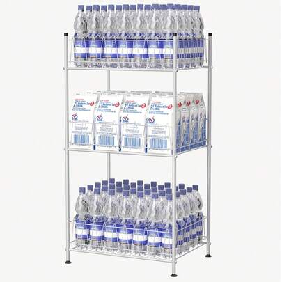 Organizador de latas para despensa Organizador de latas de 7 niveles Buen organizador para estante de despensa Con capacidad para 84 latas Dispensador de latas para despensa, cocina