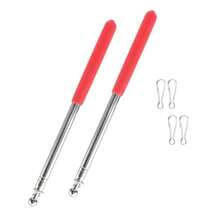 Retractable Hand-Held Flag Pole, Collapsible Teacher Pointer Flag Stick - Multicolor - View 6