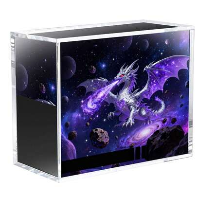 5mm Thick Transparent Magnetic Elite Trainer Box Protector Case With UV Protection, Suitable For Elite Trainer Box