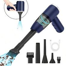 SOKANY 無線車用/手持吸塵器，4500Pa吸力，吹風功能，USB 2000mAh，一鍵操作，輕量化，適用於居家/車內/辦公室，理想禮物 - 彩色 - 查看 10
