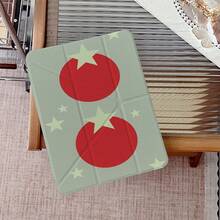 1 件装 Tomato & Star 3+Y 折叠多角度磁吸支架平板电脑保护套，带笔槽和自动休眠/唤醒功能，兼容 iPad Pro/Air、三星、小米 Pad 5/6/31 - 彩色 - 查看 2