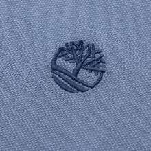 Timberland 男士 AF 胸前标志短袖 Polo 衫（常规款），舒适轻便休闲家居服，户外运动 Polo 衫 A24H2B88 - 藍灰 - 查看 5