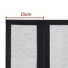 2026 Custom Size Anti-Mosquito Window Screen, Self-Adhesive Window Mosquito Net, Zipper Type Home Window Mesh Screen - Black - View 5