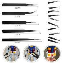 26 Piezas Kit de Herramientas para Modelismo, Reparación y Fijación Kit de Herramientas de Construcción para Modelos de Coche Avión Gun dam, Hobby Building Tools Kit Maquetas de Edificios - A - Ver 5