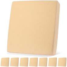 8 Waterproof Patio Stretch Sofa Cushion Covers Outdoor Cushion Covers Replacement Couch Slipcovers Sofa Seat Cover Soft Flexibility Chair Cushion Cover Furniture Protector for Pet Beige - Beis - Ver 1