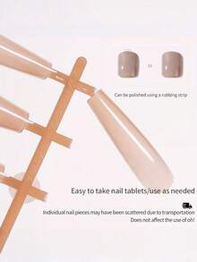 Upgrade Your Look 24-Piece Chinese A-Type White French Fashion Nail Set For Parties, Dances, And Daily Wear - Multicolor - View 5