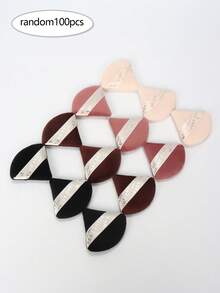5/10/20/30/50/100pcs Triangle Velvet Makeup Sponge Puff Set, Made Of Ultra Soft Velvet Material, Suitable For Contouring, Eye Area And Corners, Fit For All Skin Types - Multicolor - View 14