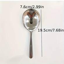 Bộ 2 muỗng tròn lớn bằng thép không gỉ, dùng cho nhà bếp gia đình và thương mại, muỗng phục vụ lớn có tay cầm ngắn chịu nhiệt, lỗ thoát nước dễ vệ sinh, thích hợp cho nhà hàng, dịch vụ ăn uống, gia đình - Đồ dùng nhà hàng bằng thép không gỉ bền bỉ, tay cầm tiện dụng, cấu trúc chắc chắn, đầu bếp chuyên nghiệp, đồ dùng phục vụ ăn uống, đồ dùng và thiết bị nhà hàng, muỗng phục vụ, muỗng phục vụ tiệc buffet khách sạn, muỗng múc canh, muỗng có lỗ, muỗng múc cơm lớn, muỗng múc bột. - Xem 7