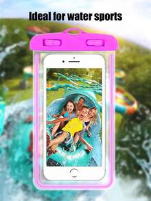 Túi chống nước 1/3, Túi đựng điện thoại chống nước đa năng, Vỏ điện thoại chống nước, Túi đựng điện thoại chống nước dưới nước, Túi khô chống nước cho điện thoại đi biển, Thích hợp cho điện thoại thông minh - Nhiều màu - Xem 8