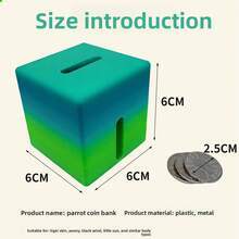 Parrot Toy, Boredom Relief, Parrot Piggy Bank, Training Tool, Developmental Gadget, Coin Slot, Interactive Bird Toy - View 6