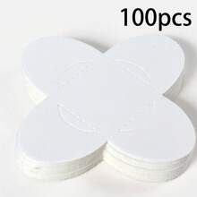 100/50/20张装巧克力包装纸、巧克力/糖果杯、白色花朵折叠包装纸、纸杯蛋糕衬垫、松露巧克力杯、巧克力杯、糖果/馅料杯、蛋糕、母亲节、父亲节、婚礼派对、婴儿派对 - 查看 16