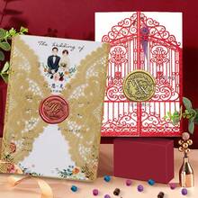 Kit de cachet de cire personnalisé pour mariage avec initiale, cachet de cire de mariage personnalisé pour couple, kit de cachet de cire personnalisé pour cadeau, cachet de cire personnalisé - Multicolore - Voir 8