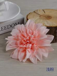 2pcs Artificial Pink Rose Heads, For DIY Crafts, Wedding, Proposal, Birthday Decor, Lifelike Flowers, Wedding Decoration, Anniversary, Valentine's Day, Thanksgiving, St. Patrick's Day, Seasonal Decor, Floral Accents, Realistic Petals, Valentine's Day Decor, Expression Of Love - Coral Pink - View 15