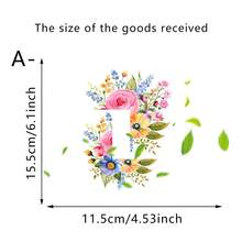 1/3 miếng dán trang trí công tắc điện họa tiết hoa màu nước, decal vinyl chống thấm nước có thể tháo rời, dùng để trang trí công tắc điện phòng khách, phòng ngủ, phòng tắm, trang trí tường nhà. - Nhiều màu - Xem 11