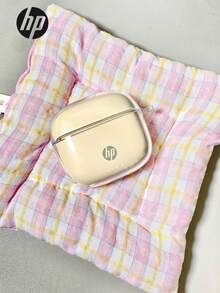 HP无线耳机，带充电盒和硅胶挂绳，5.4GHz无线连接，续航时间长达30小时，迷你轻巧，带麦克风，兼容iPhone和安卓手机，游戏耳机兼扬声器，节日礼物/圣诞礼物 - 查看 11