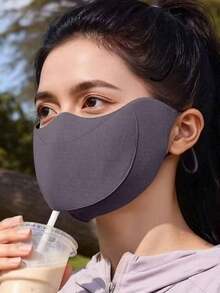 单片装分层隔间式口罩，隔离舱口罩 | 3D立体吸睛女士口罩，纯色 - 彩色 - 查看 4