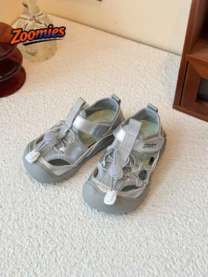 2026 New Kids Sandals, Children's Non-Slip Sports Sandals, Fashionable Style With Star Decor, Suitable For Daily Wear, Parties, Play And Vacation In Summer