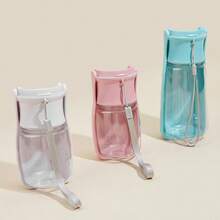A 350ml/550ml Portable Collapsible Outdoor Pet Water Bottle, With Options For Versions With A Filter, Suitable For Outdoor Walking, Traveling For Large, Medium, And Small Dogs To Drink Water - Multicolor - View 2
